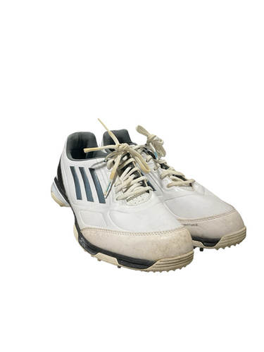 Used Adidas Mens Golf Shoes White Senior 10.5 11834-S000043795