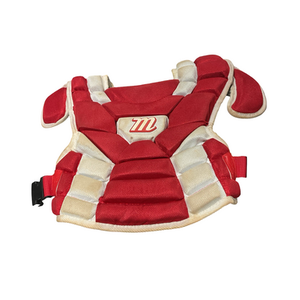 Used Marucci CHEST PROTECTOR Catchers Chest Protector Red Adult 11834-S000043781