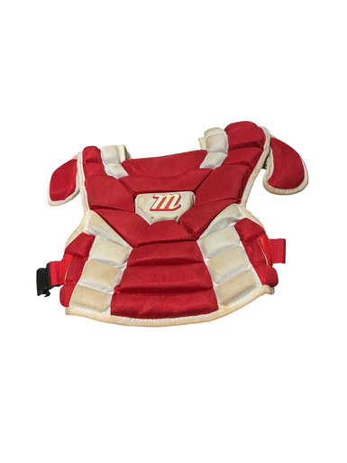 Used Marucci CHEST PROTECTOR Catchers Chest Protector Red Adult 11834-S000043781