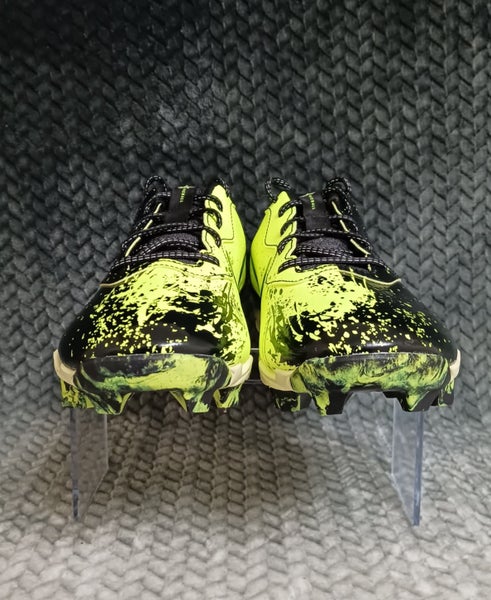 Nike Alpha Huarache 4 Baseball Cleats Keystone 4 Black Lime  display picture 2