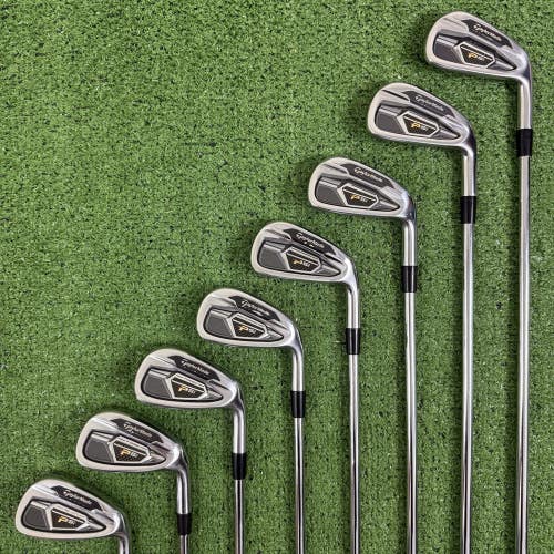 READ TaylorMade PSi Iron Set 4-PW AW KBS C-Taper 105 Regular Flex Steel