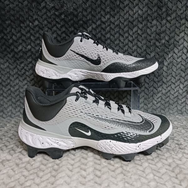Nike Alpha Huarache Elite 4 Low MCS Mens Smoke Grey Baseball  display picture 2