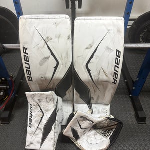 34" 2025 Bauer Flylite Regular Goalie Full Set (Used)