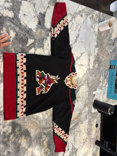 Black Large/Extra Large Boys Koho Jersey (Used)