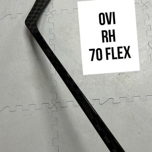 Senior(1x)Right OVI 70 Flex PROBLACKSTOCK Pro Black Out Unbranded Pro Stock Hockey Sticks