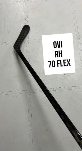 Senior(1x)Right OVI 70 Flex PROBLACKSTOCK Pro Black Out Unbranded Pro Stock Hockey Sticks