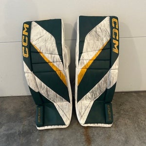 33" + 1.5 CCM EFlex 6 Pro Custom Goalie Leg Pads (Used) Senior