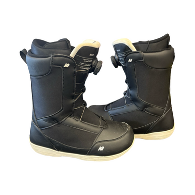 Used K2 BELIEF Womens Snowboard Boots Black Size 8 10299-S000304164