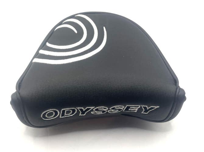 Odyssey Golf Generic White Black Swirl Mallet Putter Headcover *Good*