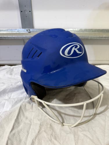 Small / Medium Blue Rawlings Batting Helmet (Used)