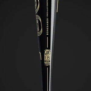 2024 BONESABER BLACK COBRA EDITION USSSA METAL BAT USSSA (-10) 20 oz 30" (New)
