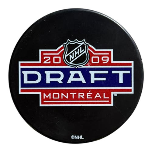 2009 NHL Draft Hockey Puck