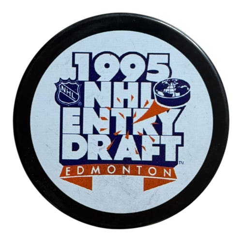 1995 NHL Draft Hockey Puck