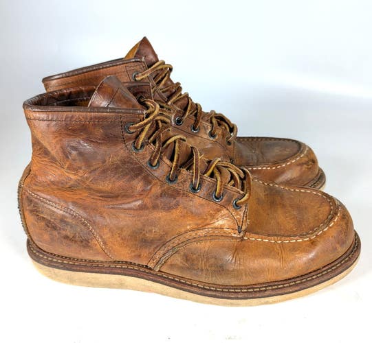 Red Wing Heritage 6" MOC Toe Boot 1907 Copper Leather Men's Size 13 D Work