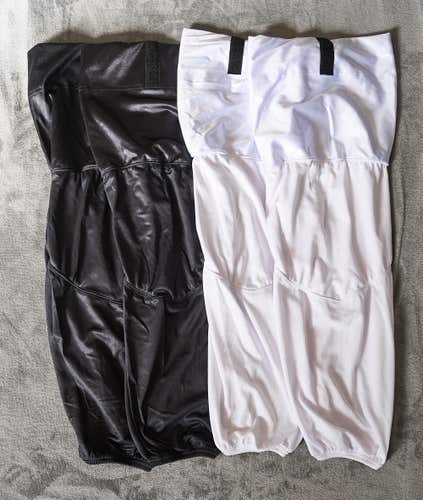 New Nike Swift Style Hockey Socks Solid Black and Solid White Size Regular