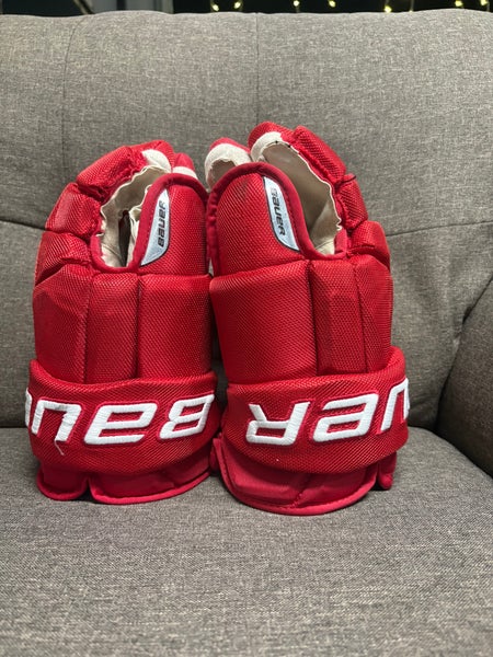 Bauer Vapor Pro Team Gloves 14" Pro Stock (Used)