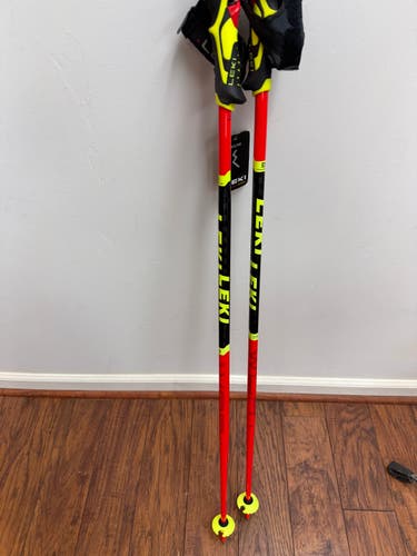 42in (105cm) Leki Racing World Cup Lite SL Ski Poles (New)