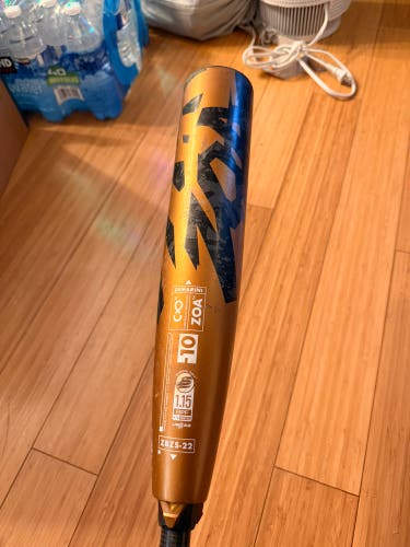 2022 DeMarini Zoa Composite USSSA Certified Bat (-10) 18 oz 28" (Used)
