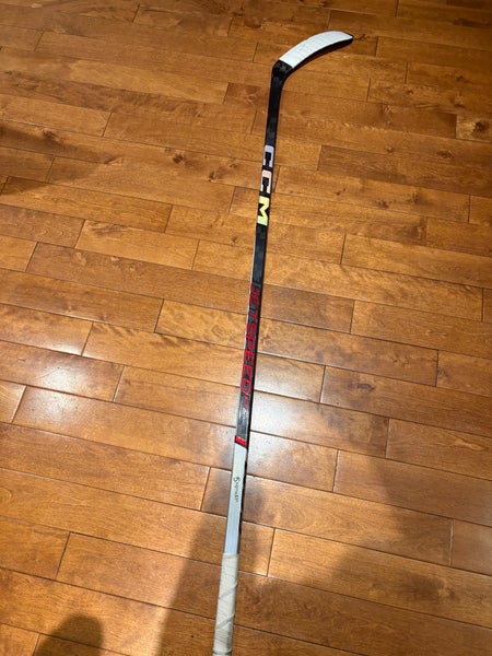 Senior CCM JetSpeed FT6 Pro Left Hand Hockey Stick P92 85 Flex Pro Stock (Used)