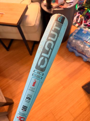 2025 Rawlings Clout AI Alloy USABat Certified Bat (-10) 18 oz 28" (Used)