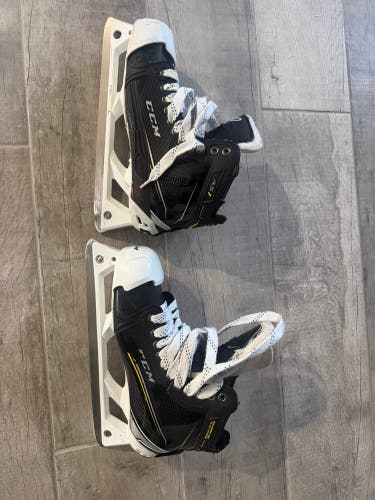 2018 CCM Super Tacks AS1 Hockey Goalie Skates Pro Stock 10.5 (Used)