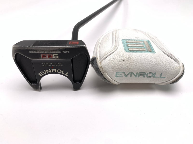 Evnroll ER5 Hatchback Black Putter 35" Mens RH W/Head Cover