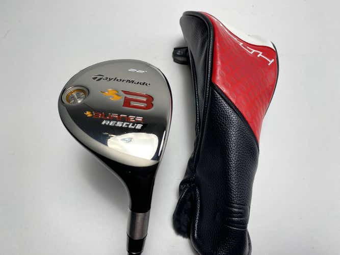 TaylorMade Burner Rescue 2008 4 Hybrid 22* REAX SuperFast Senior RH HC NEW