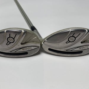 Adams Idea 2014 5 & 6 Hybrid Set 25* 28* Grafalloy Idea Ultralite 50g Ladies RH