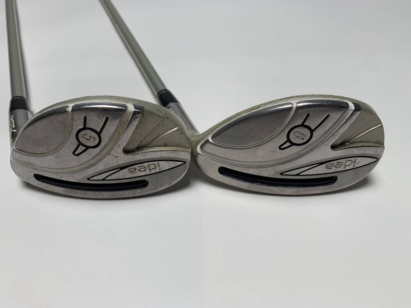 Adams Idea 2014 5 & 6 Hybrid Set 25* 28* Grafalloy Idea Ultralite 50g Ladies RH