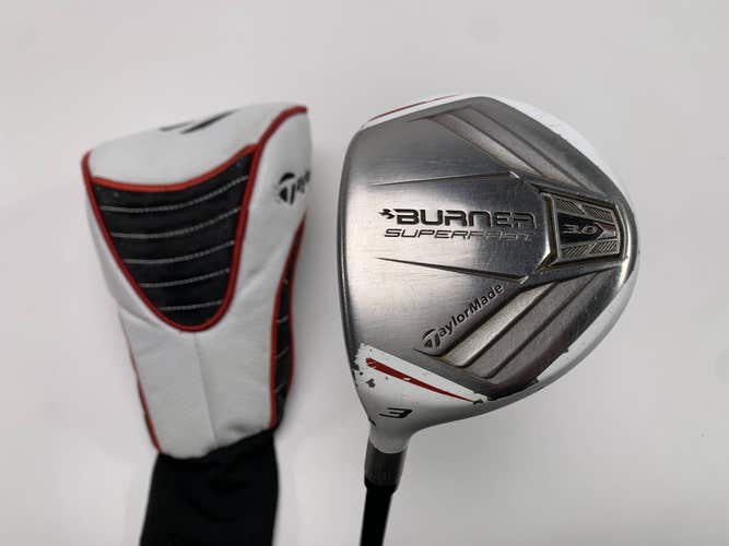 TaylorMade Burner Superfast 3.0 3 Fairway Wood REAX SuperFast Regular Mens LH