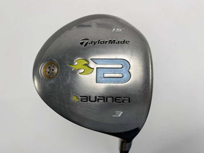 TaylorMade Burner 2008 3 Fairway Wood 15* REAX 49g Ladies Graphite Womens RH