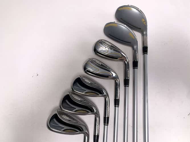 Adams Blue 2015 Iron Set 5-PW+SW Grafalloy Idea Womens 50g Ladies RH