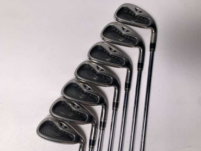 TaylorMade R7 XD Iron Set 5-PW+GW T-Step Ultralite Stiff Steel Mens RH