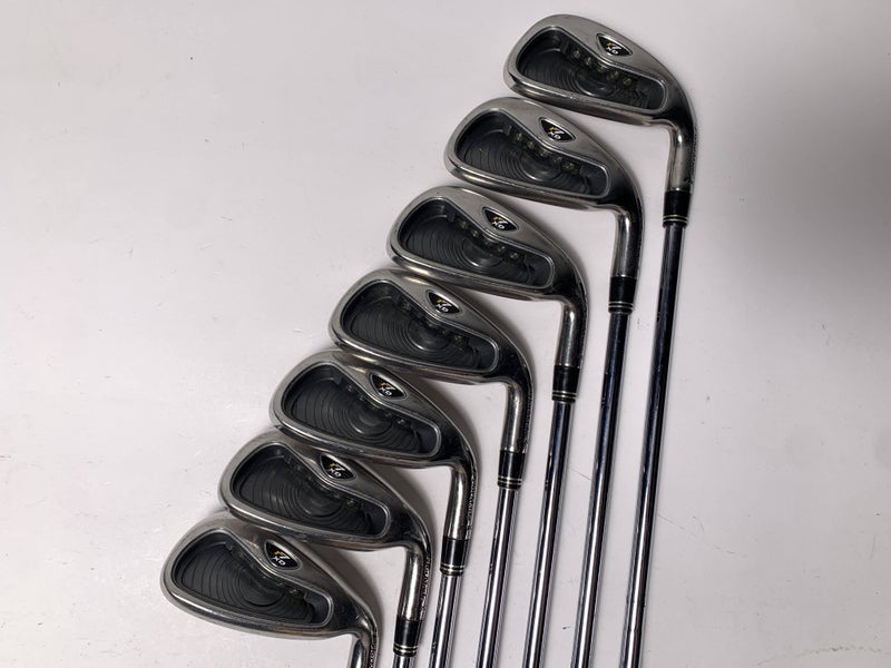 TaylorMade R7 XD Iron Set 5-PW+GW T-Step Ultralite Stiff Steel Mens RH