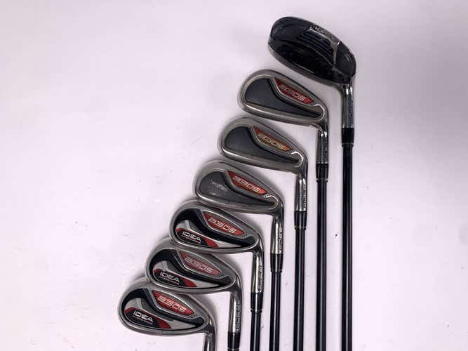 Adams Idea A3 OS Iron Set 5-PW+SW 80g Regular Graphite Mens RH