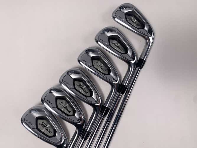 Titleist 718 AP3 Iron Set 5-PW True Temper AMT Black S300 Stiff Steel Mens RH