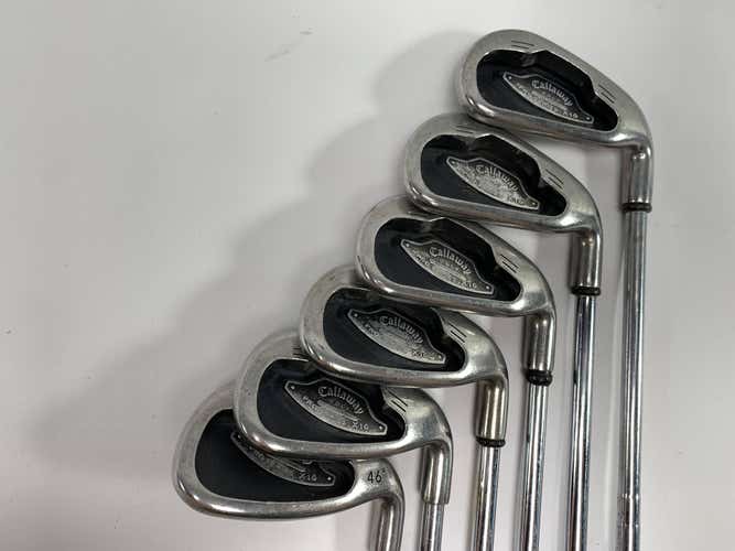 Callaway X-16 Pro Series Iron Set 5-PW Regular Steel Mens RH +1''