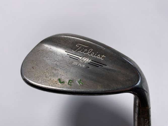 Titleist Vokey SM7 Raw Sand Wedge SW 56* 8 M-Grind SteelFiber i95 Wedge Mens RH