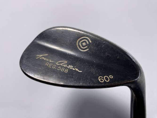 Cleveland 588 Black Melonite Lob Wedge LW 60* TT Dynamic Gold Wedge Mens RH