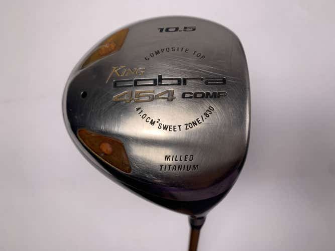 Cobra 454 Composite Driver 10.5* Aldila NVS Orange 65g Stiff Graphite Mens RH