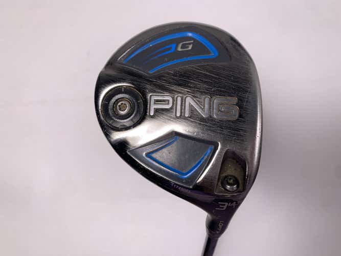 Ping G 2016 3 Fairway Wood 14* TFC 80 F Lite Senior RH Midsize Grip
