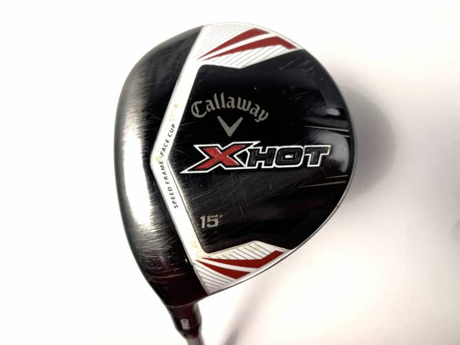 Callaway X Hot Pro 2013 3 Fairway Wood 15* Project X PXv 6.0 Stiff LH