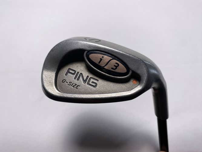Ping i3 Oversize Sand Wedge SW Orange Dot 2* Flat 350 Series Ladies Graphite RH