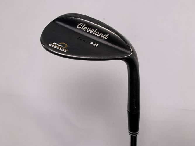 Cleveland CG15 Black Pearl Lob Wedge LW 58* 12 Traction Wedge Steel Mens RH