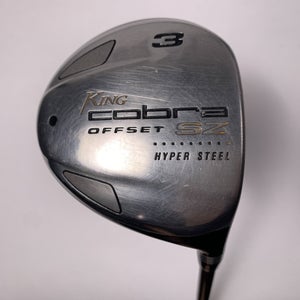 Cobra SZ Offset 3 Fairway Wood 15* Aldila HM Tour 50g Senior Graphite Mens RH