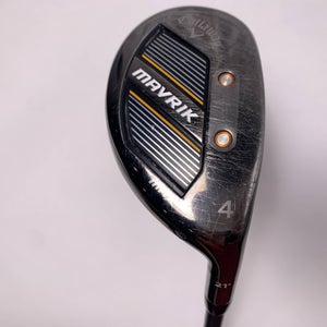 Callaway Mavrik Max 4 Hybrid 21* Project X Catalyst 5.0 55g Regular  Mens RH