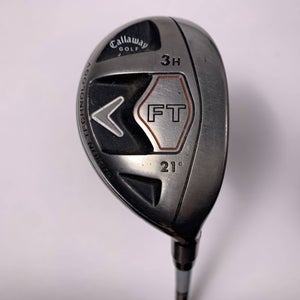 Callaway FT Hybrid 2008 3 Hybrid 21* Fujikura Fit On M Ladies Graphite Womens RH