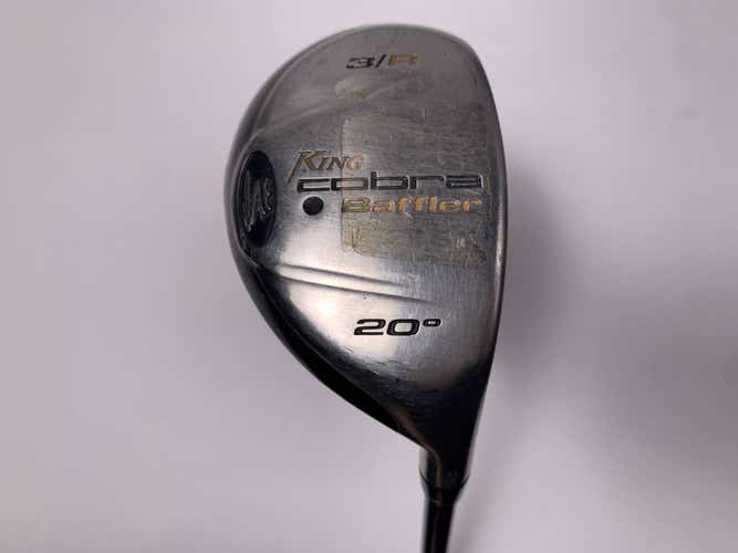 Cobra Baffler 2005 3 Hybrid 20* Aldila NV HL 65g Stiff Graphite Mens RH