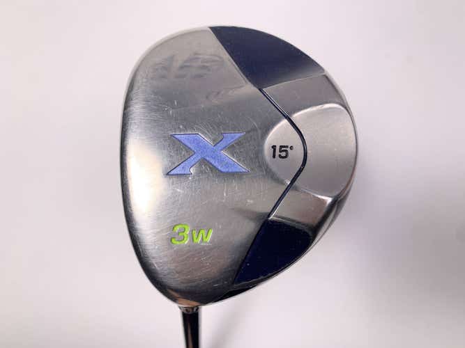 Callaway X 2008 3 Fairway Wood 15* Aldila 55g Ladies Graphite Womens LH