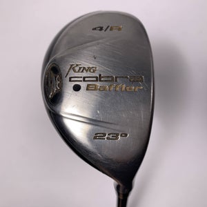 Cobra Baffler 2005 4 Hybrid 23* Aldila NV HL 65g Stiff Graphite Mens RH